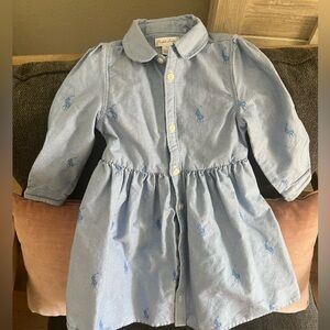 Ralph Lauren Baby Girl Denim Dress